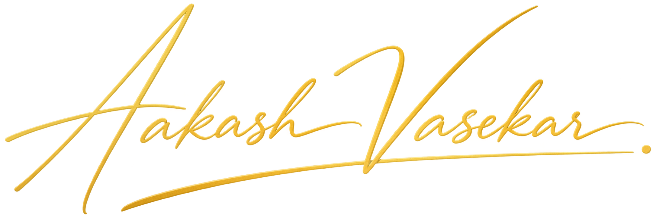Aakash Vasekar signature