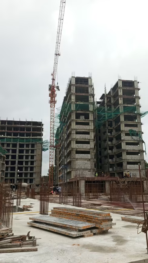 Rameshwar City construction progress — actual site photo
